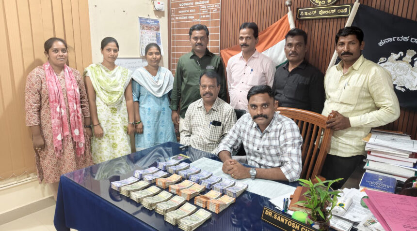 ಸ್ಟಾಕ್ ಮಾರ್ಕೆಟ್‌ನಲ್ಲಿ ಹೆಚ್ಚಿನ ಲಾಭಾಂಶ ಕೊಡಿಸುವುದಾಗಿ ನಂಬಿಸಿ, ವಂಚಿಸಿದ್ದ ಹೊಸಪೇಟೆಯ ಆರೋಪಿ ಬಂಧನ : 5 ಲಕ್ಷ ರೂ ಜಪ್ತಿ