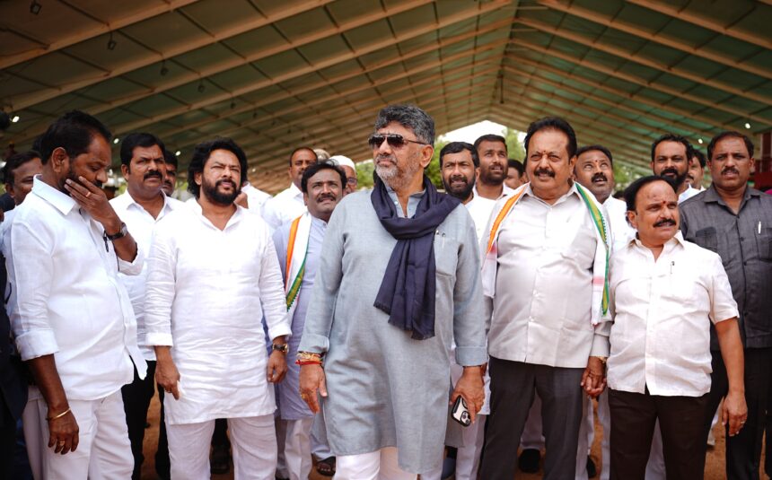 ಮೇ ರಂದು 20 ಹೊಸಪೇಟೆಯ ಸಾಧನಾ ಸಮಾವೇಶದ ಸಿದ್ಧತೆಯನ್ನು ಡಿಸಿಎಂ ಪರಿಶೀಲನೆ