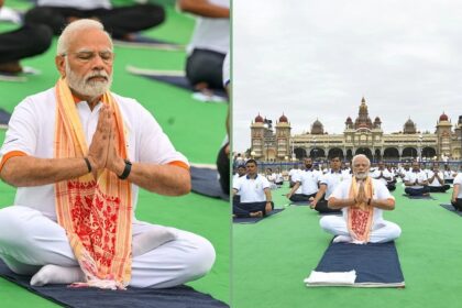 108 ನಿಮಿಷಗಳ ಕಾಲ ಸೂರ್ಯ ನಮಸ್ಕಾರಗಳ ಪ್ರದರ್ಶನ: ದಾಖಲೆಯ ಯೋಗ ದಿನಾಚರಣೆಗೆ ಸಾಕ್ಷಿಯಾಗಲಿದ್ದಾರೆ ಪ್ರಧಾನಿ ಮೋದಿ ! 