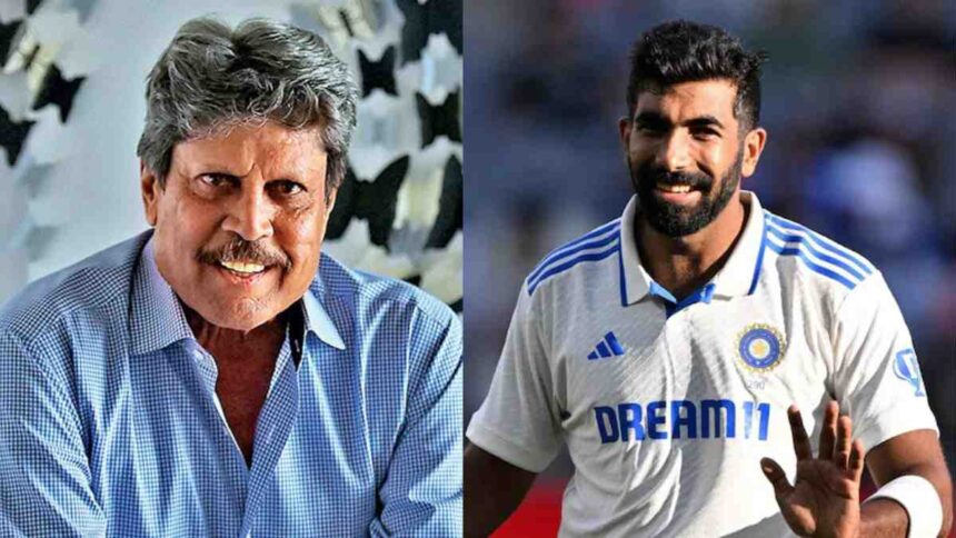 ದಿಗ್ಗಜ ಕಪಿಲ್​ ದೇವ್​ ದಾಖಲೆಯನ್ನ ಮುರಿದ ಜಸ್​ಪ್ರೀತ್​ ಬುಮ್ರಾ !