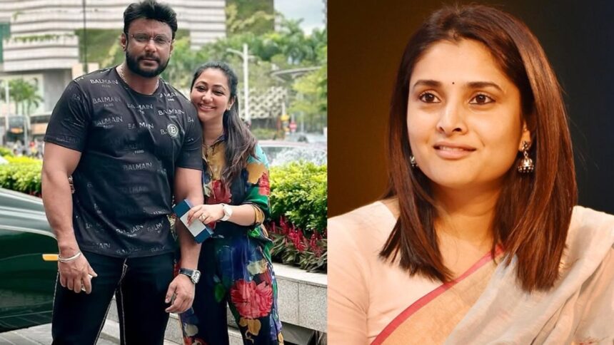 ದರ್ಶನ ಫ್ಯಾನ್ಸ್ ವಿರುದ್ಧ ದೂರು ಕೊಡಲು ಮುಂದಾದ ರಮ್ಯಾ : ಪತಿಯ ಪರ ನಿಂತ ವಿಜಯಲಕ್ಷ್ಮಿ !
