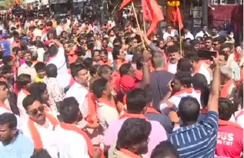 ಮದ್ದೂರಿನಲ್ಲಿ ಗಣೇಶ ಮೆರವಣಿಗೆ ವೇಳೆ ಕಲ್ಲು ತೂರಾಟ: ಸೆಕ್ಷನ್ 144 ಜಾರಿ