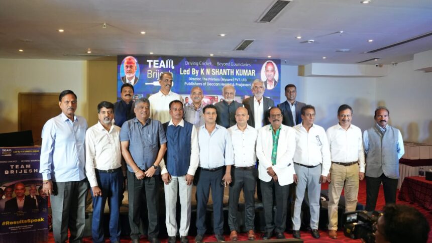 ಕೆಎಸ್ಸಿಎ ಚುನಾವಣೆ: ವೆಂಕಟೇಶ್ ಪ್ರಸಾದ್ ಗೆ ಬ್ರಿಜೇಶ್ ಪಟೇಲ್ ತಿರುಗೇಟು ಕೆಎಸ್ಸಿಎ ಚುನಾವಣೆ: ವೆಂಕಟೇಶ್ ಪ್ರಸಾದ್ ಗೆ ಬ್ರಿಜೇಶ್ ಪಟೇಲ್ ತಿರುಗೇಟು